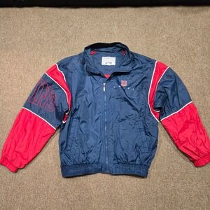 Vintage Starter Minnesota Twins Jacket Mens M Blue MLB Full Zip Windbreaker